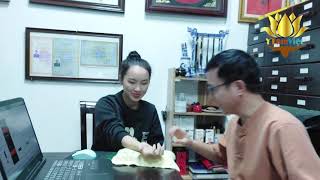 Bắt mạch Khám bệnh cho bệnh nhân Đinh Thị Thuỳ Dung l Lương Y Lê Đình Thao